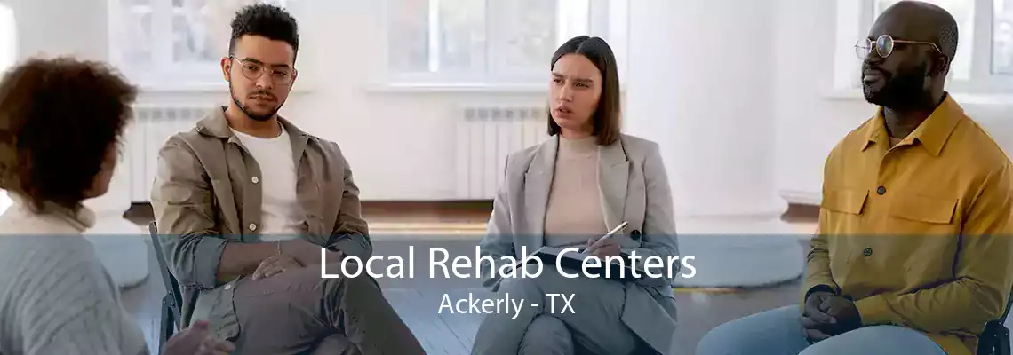 Local Rehab Centers Ackerly - TX