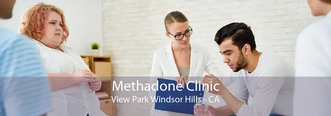 Methadone Clinic View Park Windsor Hills - CA