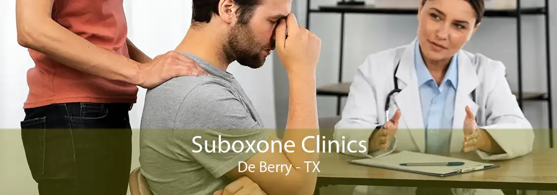 Suboxone Clinics De Berry - TX