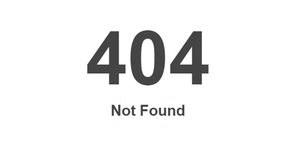 Not Found 404